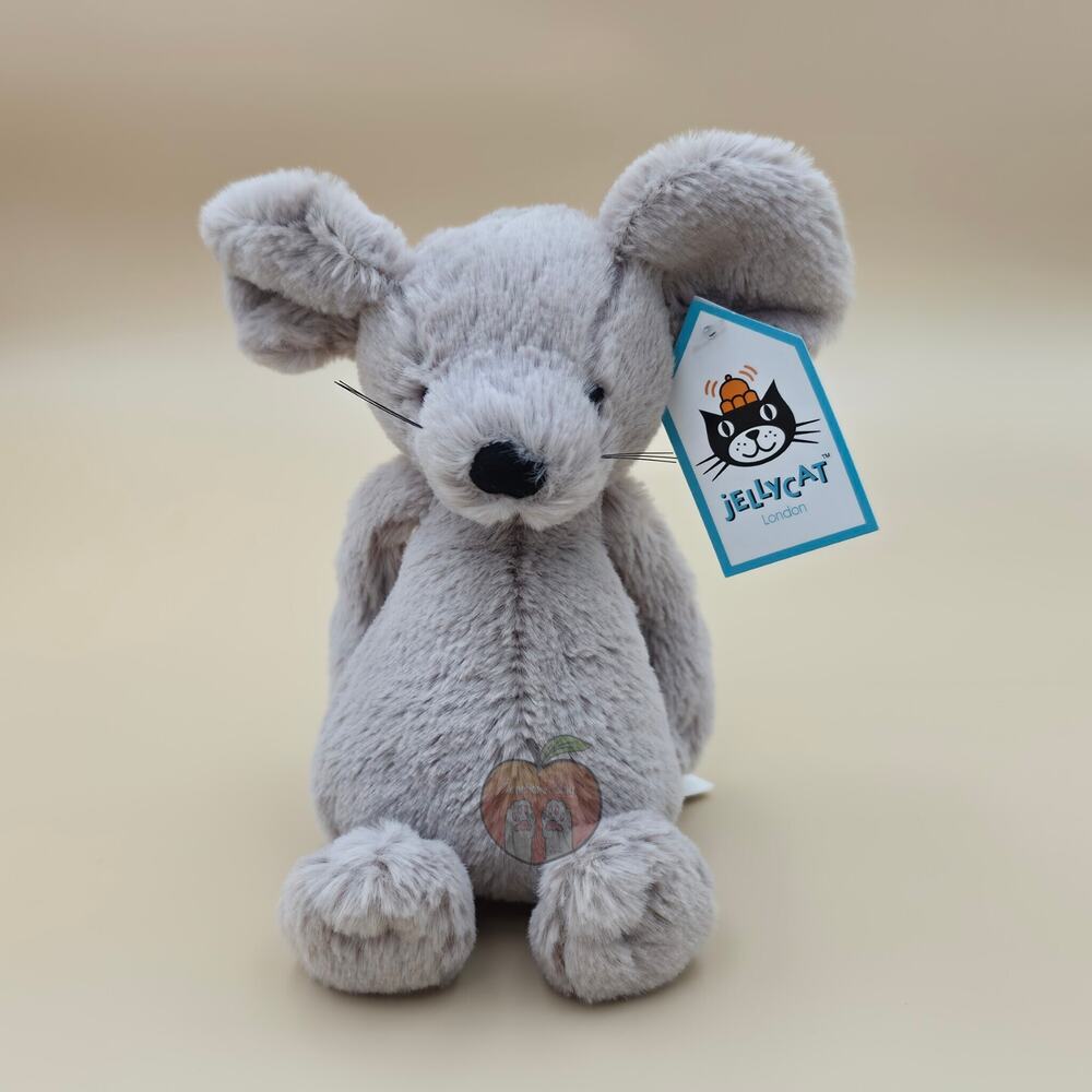 Jellycat Bashful Mouse Small - AUTHENTIC - NEW WITH TAGS